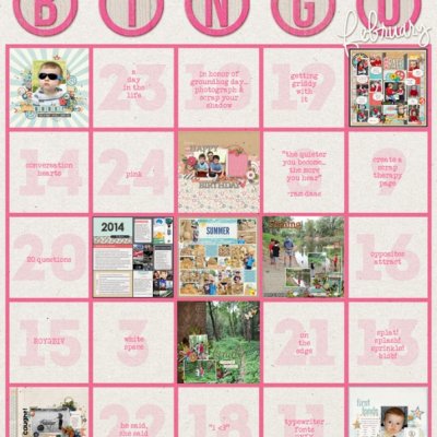 February Bingo Card