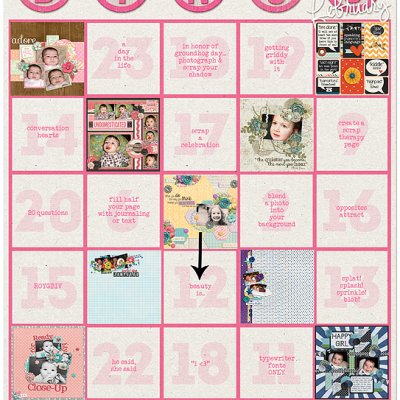 February Bingo Card