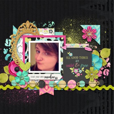 Bingo March Nr19: 'Scrap a new selfie for your avatar'