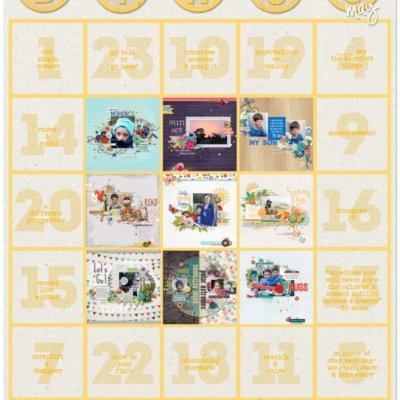 May Bingo card