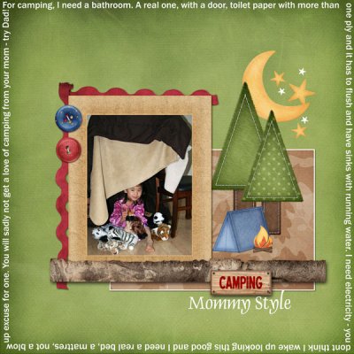 Camping - Mommy Style
