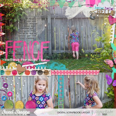 chatting through the fence