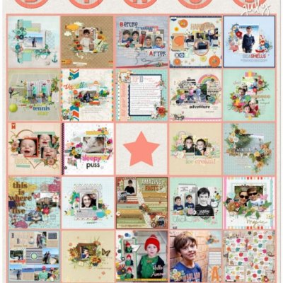 July Bingo card