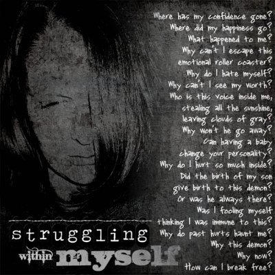 struggling within myself