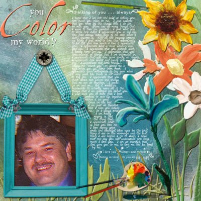 You Color My World