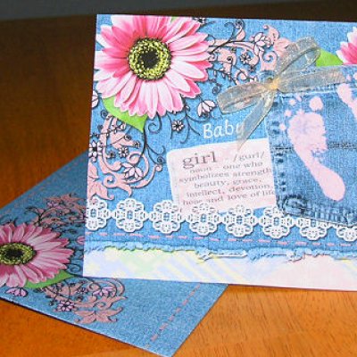 Baby Girl Card