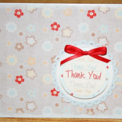 Thank You Card- week #1
