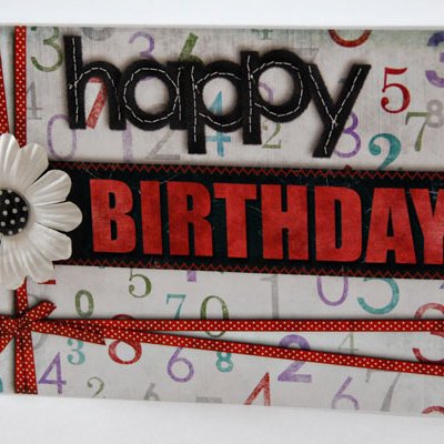 Happy Birthday Card *hybrid*