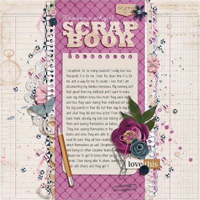 Why I Scrapbook