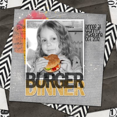Bingo Nov. B1 Burger