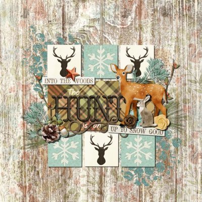 The Hunt is on - BINGO Challenge - Woodland Creatures