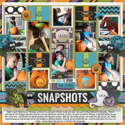 Carving pumpkins