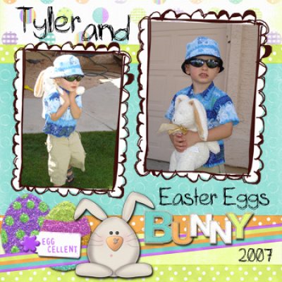 Easter Eggs Bunny