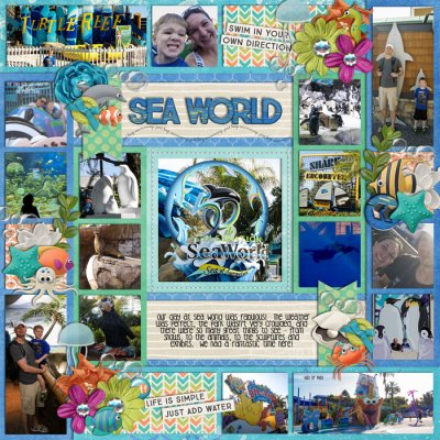 Sea World Collage