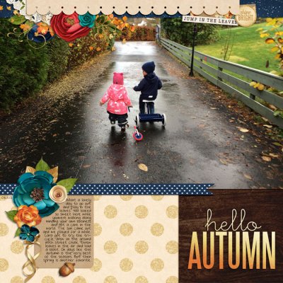 Falling leaves