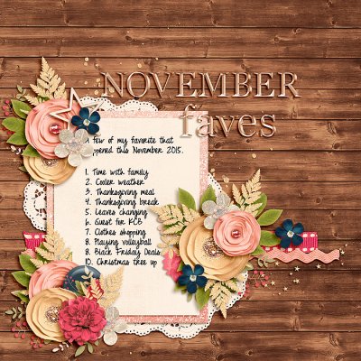 November Faves
