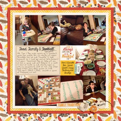 Food, Family, Games