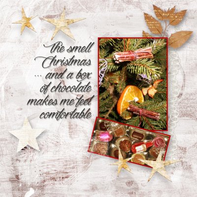 18. The smell of  Xmas