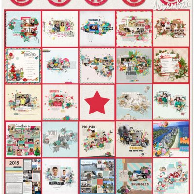 December Bingo card