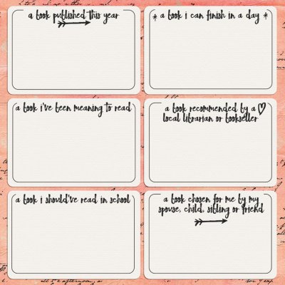 Reading Challenge B&C
