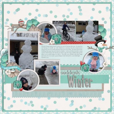 January Bingo Winter Wonderland