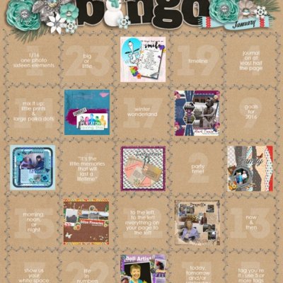 January Bingo Tracker