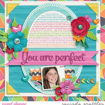 You are perfect
