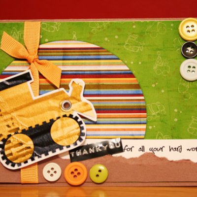 Heavy Duty - Thankyou Card