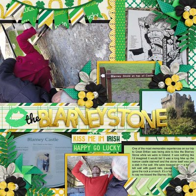 Kiss the Blarney Stone