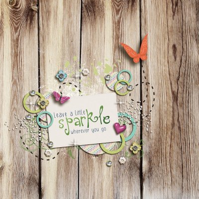 leave a little sparkle