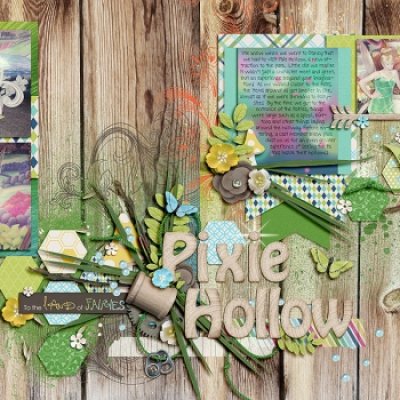 Pixie Hollow (2-pages)