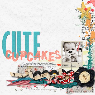 Cute Cupcakes #13 Elements Challenge: Ribbons
