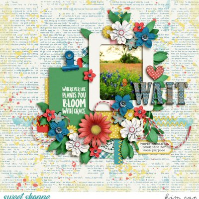 Bloom. Wait.