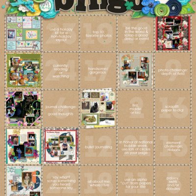 March Bingo board