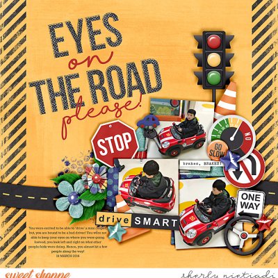 Eyes on the road please!