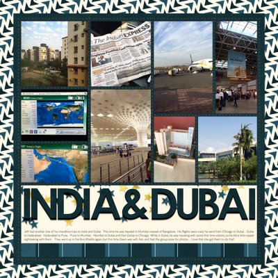 India & Dubai, left side