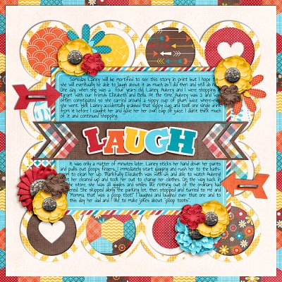 April Bingo Challenge #17: Scrap something funny