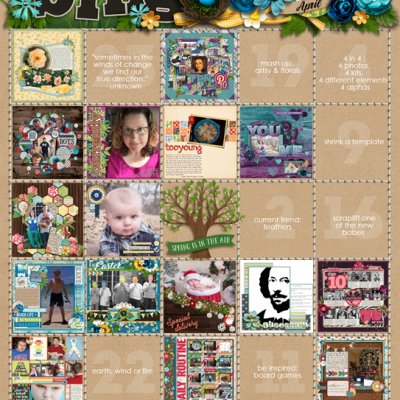 April Bingo Card