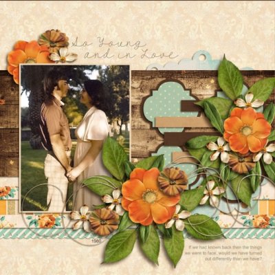 #16 IN HONOR OF INSD:  SCRAPLIFT ONE OF YOUR FIRST LAYOUTS