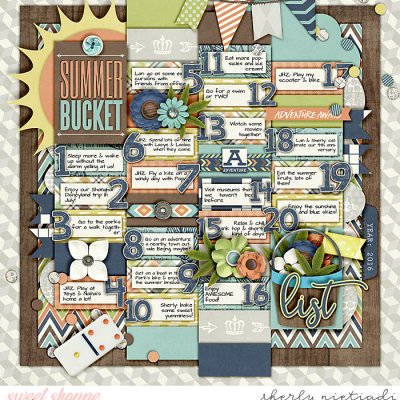 Summer bucket list