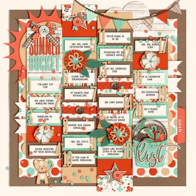 Summer bucket list 2016