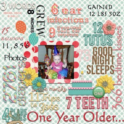 One year older
