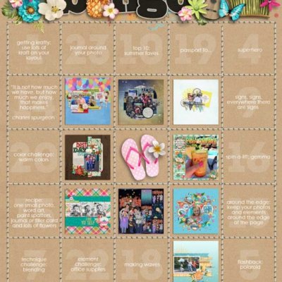 June bingo card