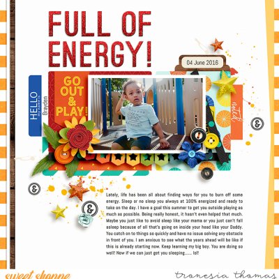 full of energy