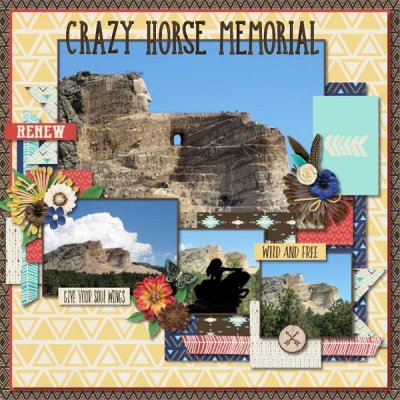 Crazy Horse Memorial Left