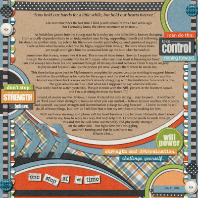#17 Scrap Therapy - One Step at a Time