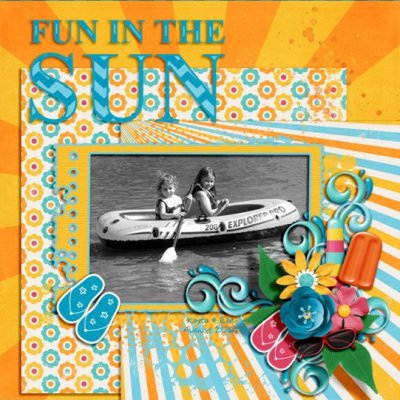#5 MASH UP:  SUNBURST & BUSY PRINTS