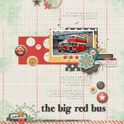 The big red bus