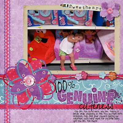 genuine cuteness; one word challenge
