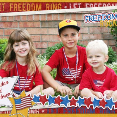 4th of July Card